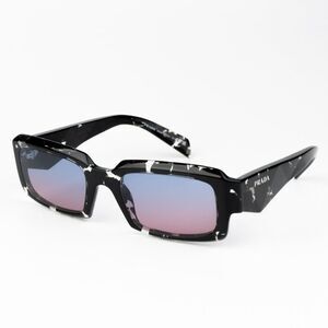 SALE! NEW Prada PR27ZS 15O60E Black Tortoise Blue Gradient Unisex Sunglasses
